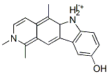 CAS#: 94200-73-4, 9-Hydroxy-1,2,5-Trimethyl-6H-Pyrido(4,3-b)Carbazolium Iodide