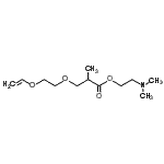 CAS#: 94201-47-5, 2-dimethylaminoethyl 3-(2-ethenoxyethoxy)-2-methyl-propanoate