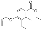 CAS 登录号：94204-19-0， 4-烯丙基氧基-3-乙基-2-甲基苯甲酸乙酯
