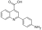 CAS 登录号：94205-62-6， 2-(4-氨基苯基)-4-喹啉羧酸