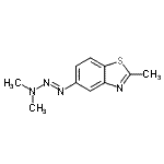 CAS#: 94216-91-8, 5-[(1E)-3,3-Dimethyl-1-triazen-1-yl]-2-methyl-1,3-benzothiazole