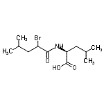 CAS 登录号：94230-82-7， (2S)-2-[(2-溴-4-甲基-戊酰)氨基]-4-甲基-戊酸