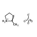 CAS#: 94231-98-8, 2-methyl-4,5-dihydroimidazol-1-ium phosphate