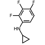 CAS 登录号：94242-49-6， N-环丙基-2,3,4-三氟苯胺