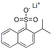 CAS 登录号：94248-47-2， 2-(1-甲基乙基)萘-1-磺酸锂