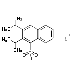 CAS#: 94248-48-3, lithium 2,3-diisopropylnaphthalene-1-sulfonate