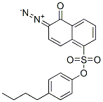 CAS 登录号：94349-48-1， 4-丁基苯基 6-二偶氮-5,6-二氢-5-氧代萘-1-磺酸