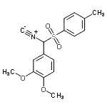 CAS#: 943614-50-4, 4-{Isocyano[(4-methylphenyl)sulfonyl]methyl}-1,2-dimethoxybenzene