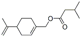 CAS 登录号：94386-40-0， [4-(1-甲基乙烯)-1-环己烯-1-基]甲基异戊酸酯