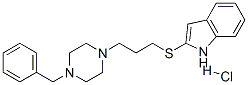 CAS#: 94441-96-0, 2-[[3-[4-(Benzyl)-1-Piperazinyl]Propyl]Thio]-1H-Indole Monohydrochloride