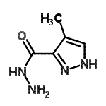 CAS#: 94447-15-1, 4-Methyl-1H-pyrazole-3-carbohydrazide