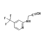 CAS 登录号：944580-77-2， N-(2-丙炔-1-基)-4-(三氟甲基)-2-吡啶胺