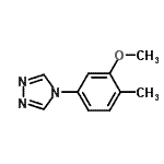 CAS 登录号：944642-17-5， 4-(3-甲氧基-4-甲基苯基)-4H-1,2,4-三唑