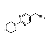 CAS#: 944899-76-7, 1-[2-(4-Morpholinyl)-5-pyrimidinyl]methanamine