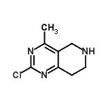 CAS#: 944901-92-2, 2-Chloro-4-methyl-5,6,7,8-tetrahydropyrido[4,3-d]pyrimidine