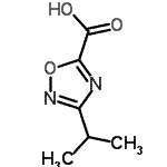 CAS 登录号：944906-38-1， 3-异丙基-1,2,4-恶二唑-5-羧酸
