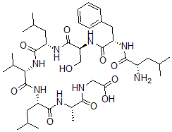 CAS 登录号：94495-17-7， 亮氨酰-苯丙氨酰-丝氨酰-亮氨酰-脯氨酰-亮氨酰-丙氨酰-甘氨酸