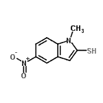 CAS#: 945454-10-4, 1-Methyl-5-nitro-1H-indole-2-thiol