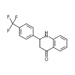 CAS#: 946049-56-5, 2-[4-(Trifluoromethyl)phenyl]-2,3-dihydro-4(1H)-quinolinone