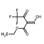 CAS 登录号：94609-23-1， 乙基(2E)-4,4,4-三氟-2-(羟基亚胺)-3-氧代丁酸酯