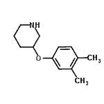 CAS#: 946725-92-4, 3-(3,4-Dimethylphenoxy)piperidine