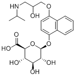 CAS 登录号：94731-13-2， 4-羟基普萘洛尔葡糖苷酸