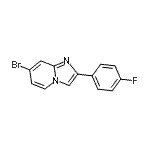 CAS#: 947533-55-3, 7-Bromo-2-(4-fluorophenyl)imidazo[1,2-a]pyridine