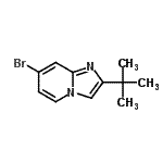 CAS#: 947533-70-2, 7-Bromo-2-(2-methyl-2-propanyl)imidazo[1,2-a]pyridine