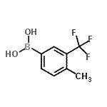 CAS#: 947533-94-0, [4-Methyl-3-(trifluoromethyl)phenyl]boronic acid