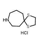 CAS#: 947534-12-5, 1,4-Dithia-8-azaspiro[4.6]undecane hydrochloride (1:1)