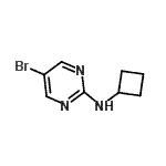CAS#: 947534-33-0, 5-Bromo-N-cyclobutyl-2-pyrimidinamine