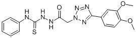 CAS#: 94771-94-5, 5-(3,4-Dimethoxyphenyl)-2H-Tetrazole-2-Acetic Acid 2-((Phenylamino)Thioxomethyl)Hydrazide