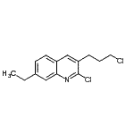CAS#: 948290-11-7, 2-Chloro-3-(3-chloropropyl)-7-ethylquinoline