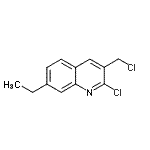 CAS#: 948291-32-5, 2-Chloro-3-(chloromethyl)-7-ethylquinoline