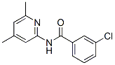 CAS 登录号：94843-57-9， 3-氯-N-(4,6-二甲基-2-吡啶基)苯甲酰胺
