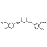 CAS 登录号：94875-80-6， (1E,6E)-1-(4-羟基-3-甲氧基苯基)-7-(3-甲氧基-4-甲基苯基)-1,6-庚二烯-3,5-二酮