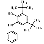 CAS#: 94876-25-2, 2-Anilino-4,6-bis(2-methyl-2-propanyl)phenol