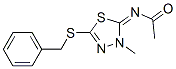 CAS 登录号：95046-30-3， N-[3-甲基-5-[(苯基甲基)硫代]-1,3,4-噻二唑-2(3H)-亚基]乙酰胺