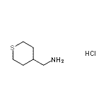 CAS#: 950603-21-1, 1-(Tetrahydro-2H-thiopyran-4-yl)methanamine hydrochloride (1:1)