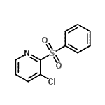 CAS#: 950693-94-4, 3-Chloro-2-(phenylsulfonyl)pyridine