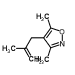 CAS 登录号：95113-52-3， 3,5-二甲基-4-(2-甲基-2-丙烯-1-基)-1,2-恶唑