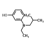 CAS#: 95235-27-1, 3-[Ethyl(isobutyl)amino]phenol
