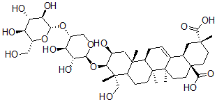 CAS 登录号：95263-31-3， 商陆种苷 F