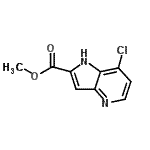 CAS 登录号：952800-36-1， 甲基7-氯-1H-吡咯并[3,2-b]吡啶-2-羧酸酯