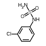 CAS 登录号：95309-05-0， 1-氯-3-(氨基磺酰基氨基)苯