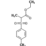 CAS#: 95314-82-2, Ethyl 2-[(4-methylphenyl)sulfonyl]propanoate