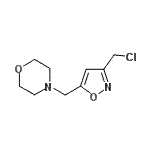 CAS#: 953408-97-4, 4-{[3-(Chloromethyl)-1,2-oxazol-5-yl]methyl}morpholine