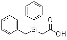 CAS#: 95349-35-2, [Benzyl(methyl)phenylsilyl]acetic acid