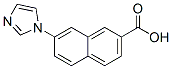 CAS 登录号：95355-07-0， 7-咪唑-1-基萘-2-羧酸