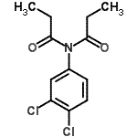 CAS#: 954-24-5, N-(3,4-Dichlorophenyl)-N-propionylpropanamide